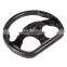 100% real carbon fiber steering wheel, custom all in one carbon steering wheel 350mm