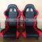 Adjustable custom LOGO suede Universal racing seats Car Seat