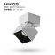 3000K 4000K Hotel Downlight 7W 12W Surface Mounted Ceiling Downlight with Honeycomb LED Ceiling Spotlight