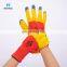 Factory Price 13 Gauge Gardening General Purpose Work Outdoor Safety Coated Latex Dipped Gloves For Construction