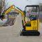 Model 17 crawler type mini excavator Kubota diesel powered mini excavator