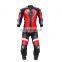 Custom Made 100 % Cowhide Leather Racing Motorbike Motorcycle Racing Suit One Piece