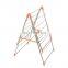 Stainless steel clothes rack floor folding household clothes rack in bedroom simple baby clothes rack