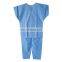 Medical customized hospital patient gown with short sleeve