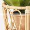 Best Seller Bali Natural Rattan Plant Stand Large High Quality Wicker Plant Holder Basket For Indoor Outdoor Wholesale