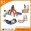 children's rotating swing fish Electric square rotary flying chair