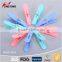 household plastic colored clothes drying pegs 21pcs/set