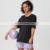 Hot Sale Women Oversize Loose Short Sleeve T-Shirts Quick Dry Breathable Sports Gym Running Casual Hip Hop Yoga Top