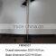 Unique double shade White painting metal floor lamp for home and hotel decoration
