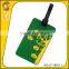 wholesale standard size pvc luggage tag for Halloween gift