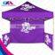 custom full color luxury outdoor frame fold 10x10 tent