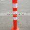 Dubai Prefered Orange PVC Safety Warning Traffic Delineator