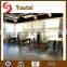 Double Side Modern Leather Restaurant Bench