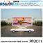 2015 new invention bus commercial advertising led display screen/moving truck led display
