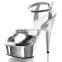 15cm Fashion Shoes pole dancing Sandals Plus Size Shoe 6 Inch High Heel pole dancing shoe Sexy Crystal Shoes