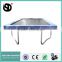 7'x10' Rectangular Trampolines with Safety Net
