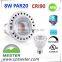 UL cUL ES approval E26 medium base 8 watt LED PAR20 lamp