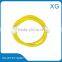 Euro style yellow color washing machine PVC inlet hose/PVC flexible hose/washing machine outlet drain hose/dishwasher drain hose
