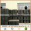 Rotational molding plastic pontoon barge