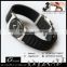 new products 2016 men's custom logo golf sports titanium ion bracelet with adjustable buckle
