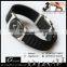 2016 cheap bio magnetic silicone bracelet with changeable oem LOGO ball marker