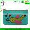 Embriodery bird cotton coins wallet, high quality cion purse pouch