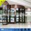 KBB HOTEL entrance 2 wing revolving door, safety glass, aluminium frame, stainless steel surface, CE UL certificate