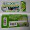 Quality plastic barcode key tag card