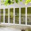 Latest design PVC/UPVC folding door with grilles inserts for the garden,PVC/UPVC windows and doors