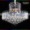 K9 crystal iron base material crystal celiing chandelier modern for sale