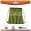 2015 Recyclable Used Stripe Drawstring Bag