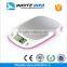 Silm electronic digital kithen weighing scale with stainless steel plate