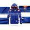 blue tricot sports tracksuit with flexible MOQ