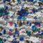 115gsm mesh jacquard nylon87%spandex13% Blueberry color julian lycra fabric
