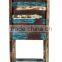 INDIA COLORFUL ROSEWOOD DINING CHAIR , Multi Color DISTRESSED DINING CHAIR