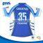 New Design Sublimation Printing Kids V-neck Rugby Jerseys