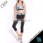 SAUANN In-stock Wholesale Custom Made Sublimation Print Compression Yoga Pants & Tops