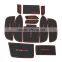 Chinese top supplier gate slot mats for Honda Civic(Nine Generation)1.8L 12pcs/set