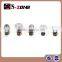 decorative glass curtain rod flower finial