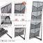 Convenient Advertising double Literature Catalogue shelf/Netty Brochure Holder/Brochure Stand shelf with wholesale