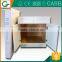 Flat Panel Door Thermofioil White Modern PVC Kitchen Cabinet