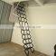 Custom Make in China for Hotel Project Marble Folding Attic Stairs
