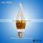 3w silvery aluminum body more cooler efficient led bulb