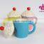 ice cream shape wholesale ceramic mugs
