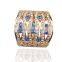 Fashion Women Ring Multi Austrian Crystal 18k Gold Plating Golden Rings