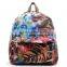 2016 fashion Flower Printed Backpack
