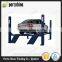 Four Pillars Hydraulic Lifting Machine 4t For Garage Workshop Car Lifting Machine