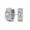 Punk Mens Women Stainless Steel Hoop Huggies Ear Stud Earrings Gothic