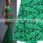 2016 green embroidered tulle fabric for african wedding dress/wholesale lace tulle lace for bride/net embroidery fabric design