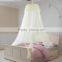 Elegant romantic beautiful design of conical round hanging mosquito nets